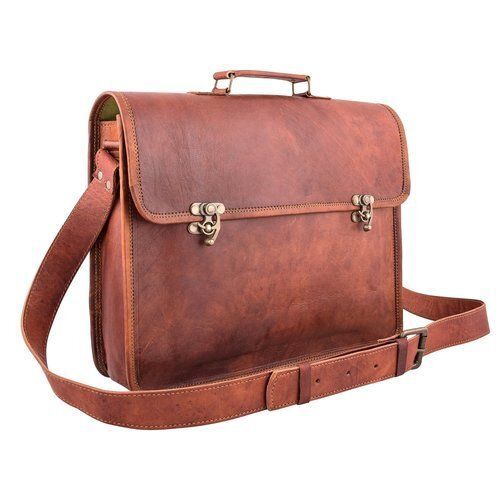 Leather Office Bags For Keeping Documents And Laptops Application: Industrial