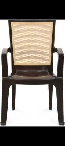 Non Foldable High Back Plastic Chairs With Armrest