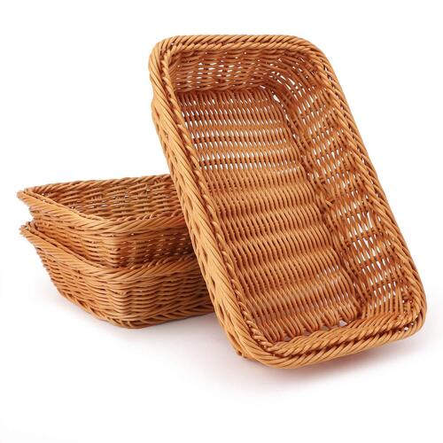 Rectangular Shape Bread Basket For Home And Shop Use