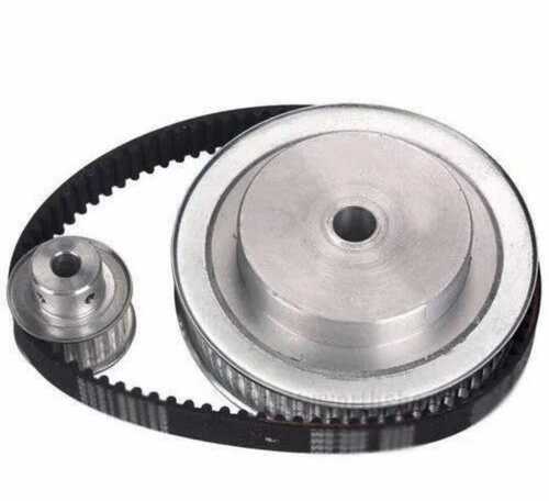 Grey Round Shape Timing Belt Pulley Used In Conveyor