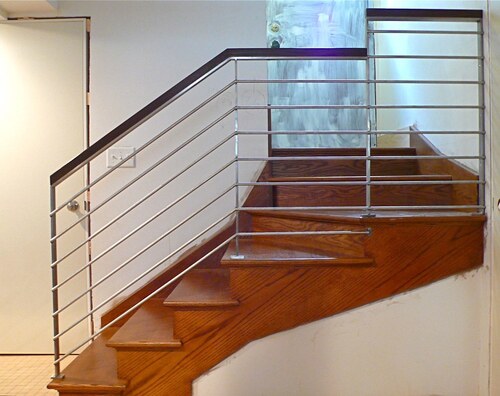 Stainless Steel Stair Railing For Home, Hotel And Office
