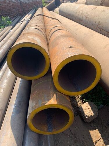 6 To 12 Meter Length Mild Steel Seamless Round Pipes