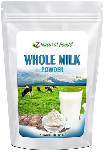 White Dried Whole Milk Powder