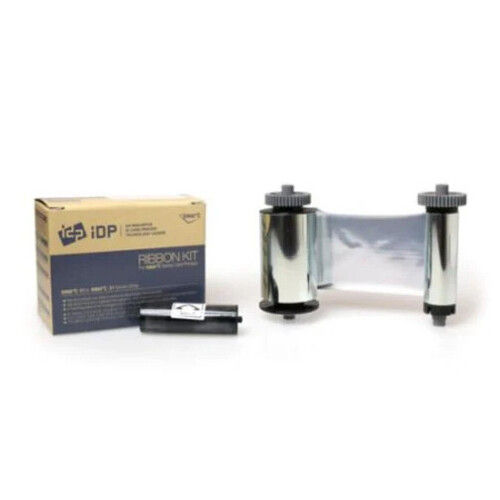 Silver Metallic Ribbon K-1200 For Idp Solid Pvc Card Printer