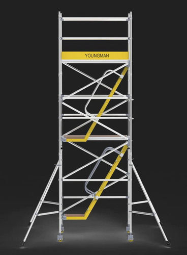 Youngman Light Weight Heavy Duty Aluminum Scaffold Tower Stairway 