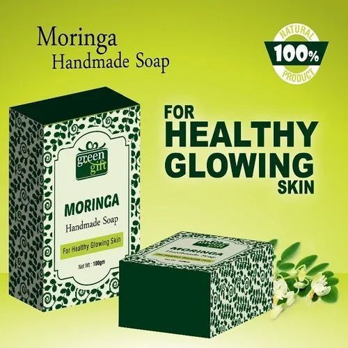 100gm Moringa Handmade Soap For Glowing Skin