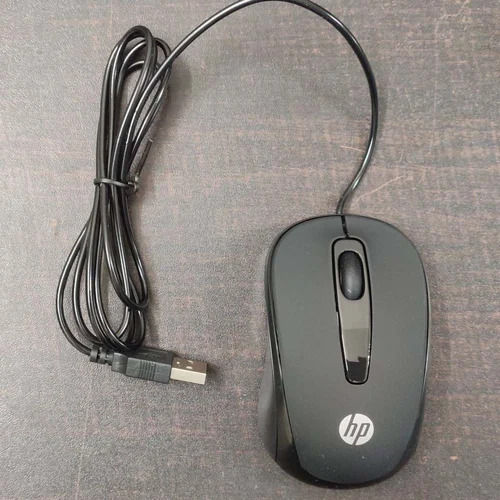 1200 Dpi Black Plastic Wired Computer Mouse