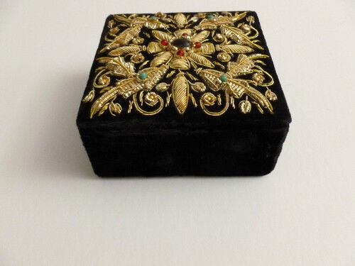 IQRA CREATION Mdf Embroidery Jewelry Box