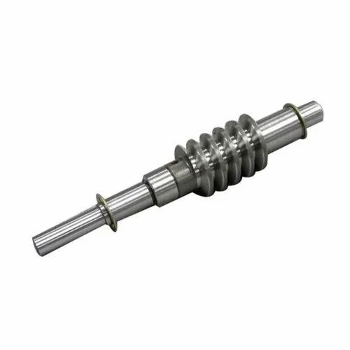 Mild Steel Worm Gear Shaft For Automobile Industry