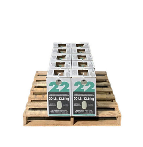 Quarter Pallet 10 Cylinders 30LB R22 Refrigerant Gas