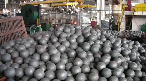 Strong Round Shape Steel Grinding Balls For Industrial Use