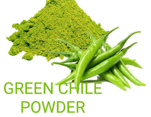 A Grade 100% Pure And Natural Fresh Dried Green Chilli Powder