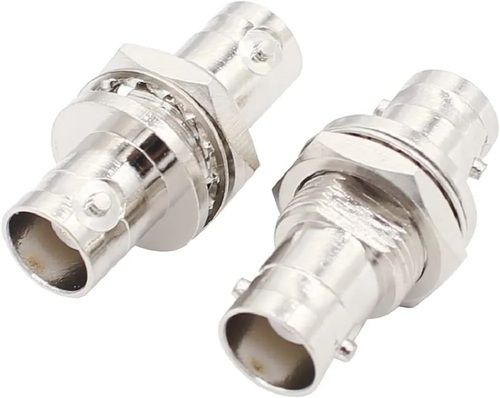 Bnc Female To Bnc Female Bulkhead Rf Adapter