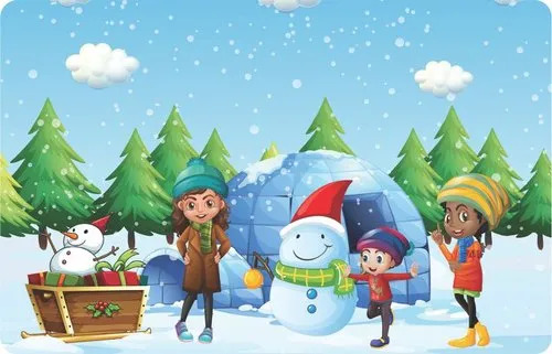 घर और होटल के उपयोग के लिए कार्टून टेबल मैट