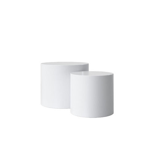 White Cohen Nesting End Table