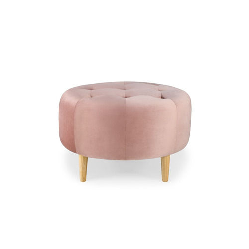 Ottomans Blush Pink Kendrick Velvet