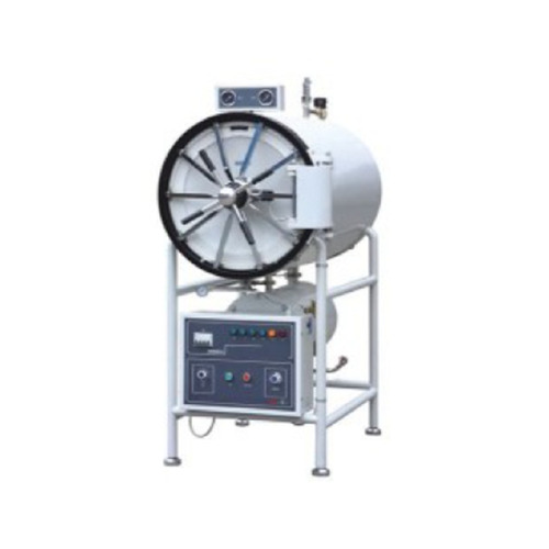 White 9 Kw 150 Liter Fully Automated Horizontal Autoclave Lmha-A200