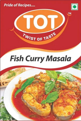 A Grade 100% Pure And Natural Fish Curry Masala Powder 50 Gm Ingredients: Herbs