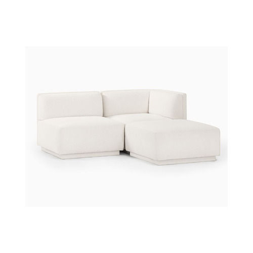 Indian Style Bowen Modular Three Piece Ottoman Sectional Sofa