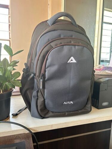 Canvas Backpack Bag For School, College And Office Design: Modern