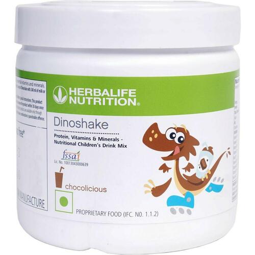 Metal Herbalife Dinoshake For Protein, Vitamins And Minerals