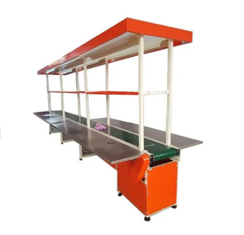 Semi Automatic Assembly Line Pvc Belt Conveyor