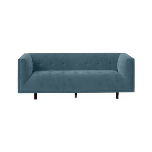 Blue Jake Velvet Sofa