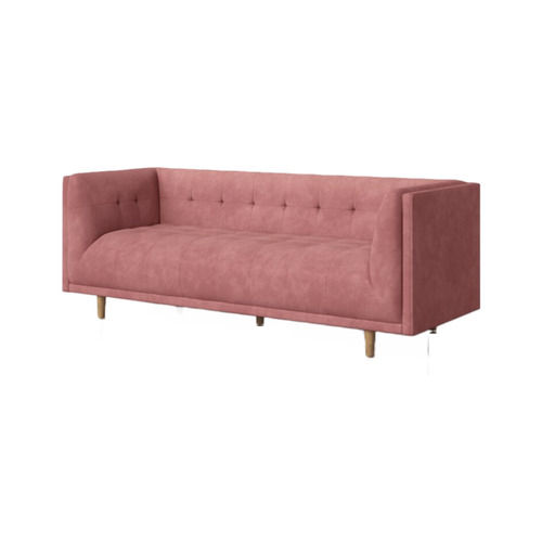 Indian Style Blush Jake Velvet Sofa