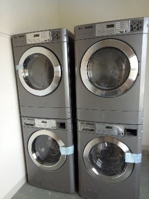 commercial front load washing machine