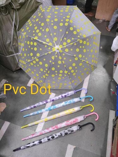 Water Resistant Pvc Dot Mini Rain Umbrella