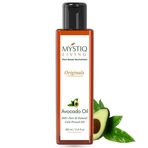 100% Pure And Natural Cold Pressed Avocado Oil