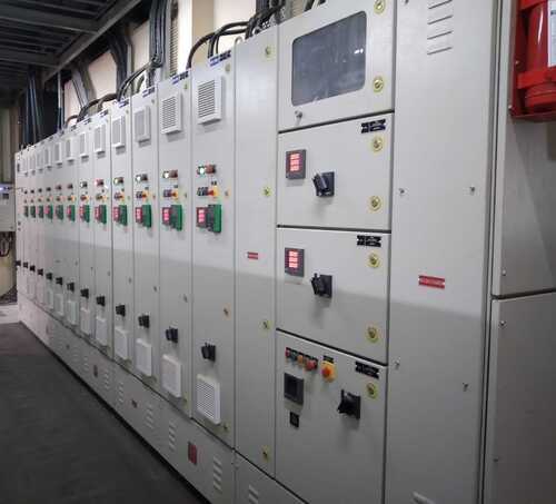 Silver Electric Power Panel Board For Industrial Use