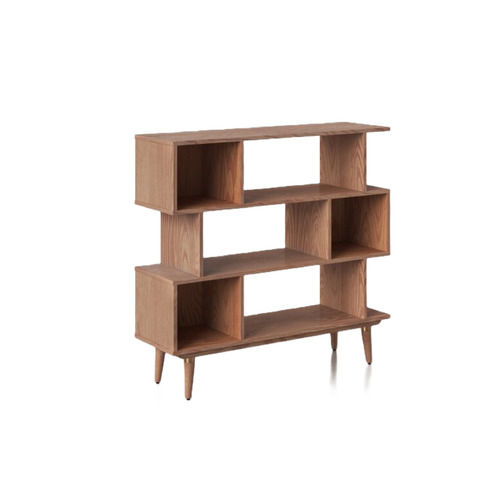 Oak Sterling Geometric Bookcase