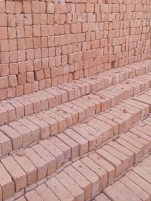 red clay bricks