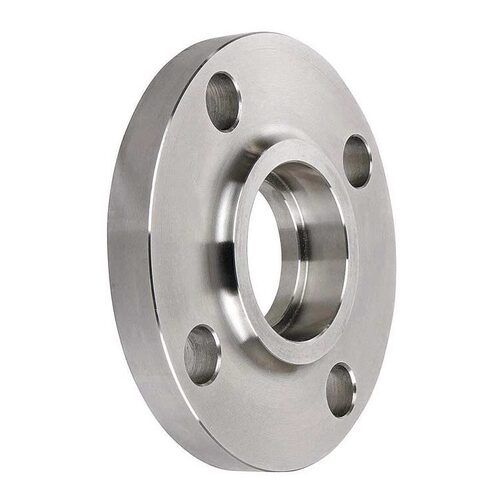 Stainless Steel Flanges - Round Shape, Polished Finish | 1-Year Warranty, Ring Joint Design, Grey Color