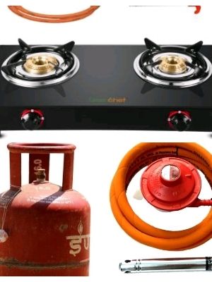 two burner cooking range