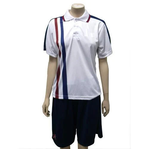 Women Round Collar Cotton Sports Uniform