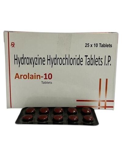 Arolain 10 Hydroxyzine Hydrochloride Tablets