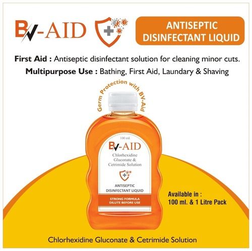 Bv Aid 100 Ml एंटीसेप्टिक डिसइंक्टेंट लिक्विड