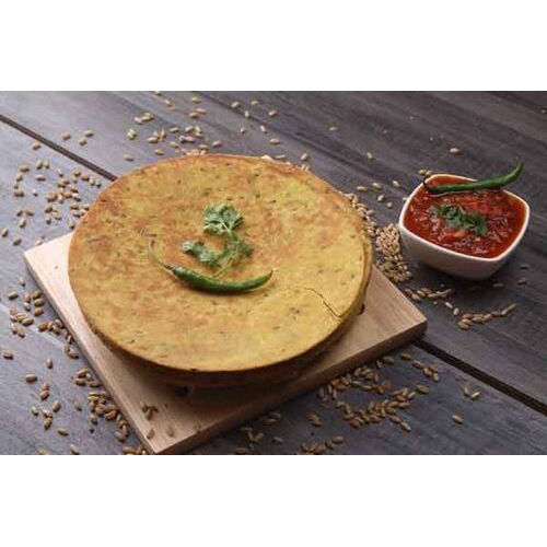 Yellow Color Round Shape Methi Khakhra For Morning Breakfast Use