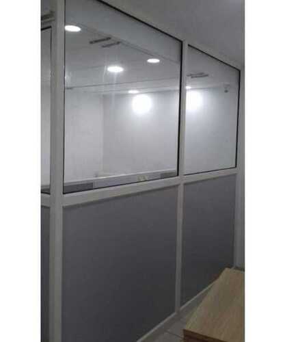 Toughened Transparent Interior Office Glass Partition