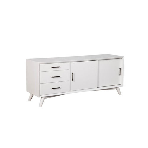 White Memphis TV Stand