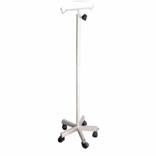 Multicolor Iv Saline Stand For Hospital And Clinic