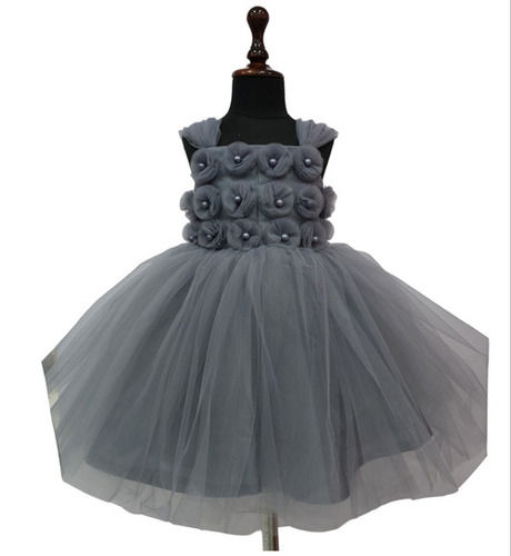 Light Weight Soft Party Wear Frock for Girl Kids
