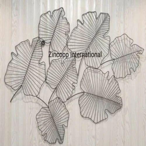 Metal Leaf Wall Art For Home Decor