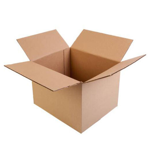 Plain Brown Square Packaging Corrugated Cardboard Boxes