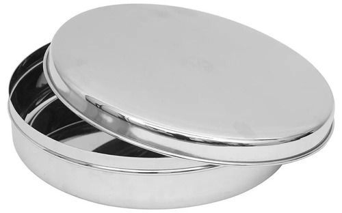 Rasoi Glossy Stainless Steel  Dabba Gender: Unisex