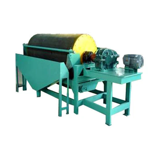 Automatic Wet High Intensity Magnetic Separator - Mild Steel, 450-2500 kg Apparatus Weight, 1-50 Ton/Hour Capacity | Electric Driven, 220-440 Voltage, Ferrite Magnet Type, Three Phase Power