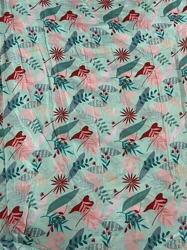 Hand Washable Natural Printed Crepe Fabric For Garment Width: 44  Meter (M)