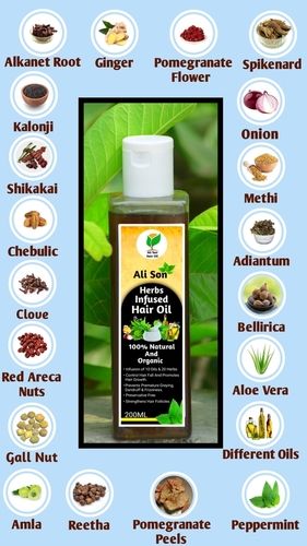 Herbal Hair Oil For Hair Fall And Hair Growth